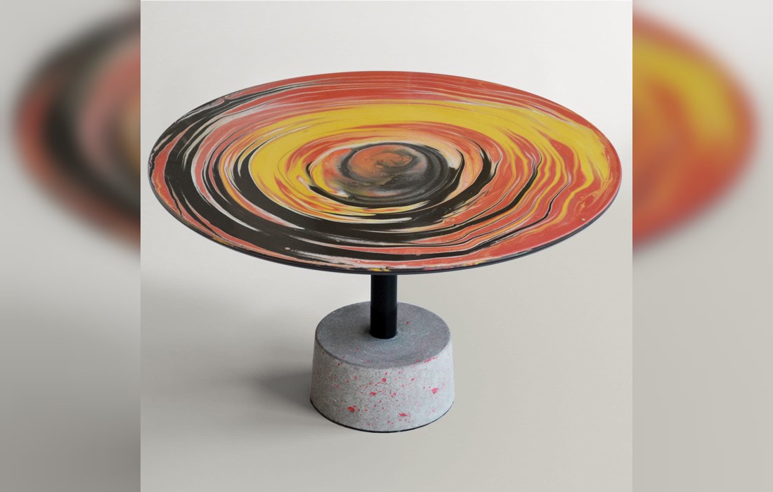 Журнальный столик от фабрики Cupioli модель Astraliti Round №2
