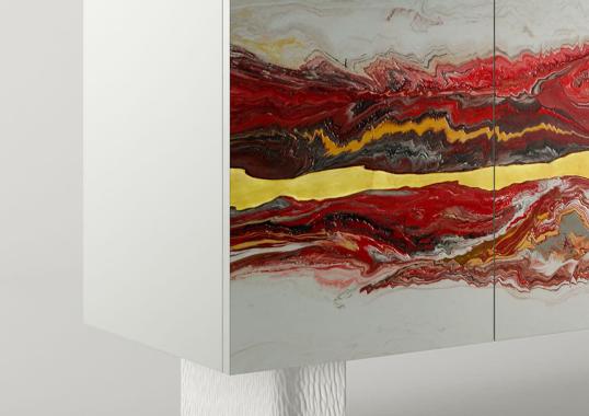 Буфет от фабрики Cupioli модель Vitae Fire Wood