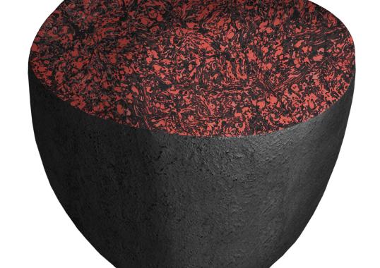 Журнальный столик Cupioli BonBon Black Burgundy image 1