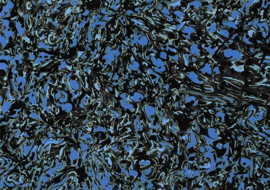 Журнальный столик от фабрики Cupioli модель BonBon Black & Light Blue