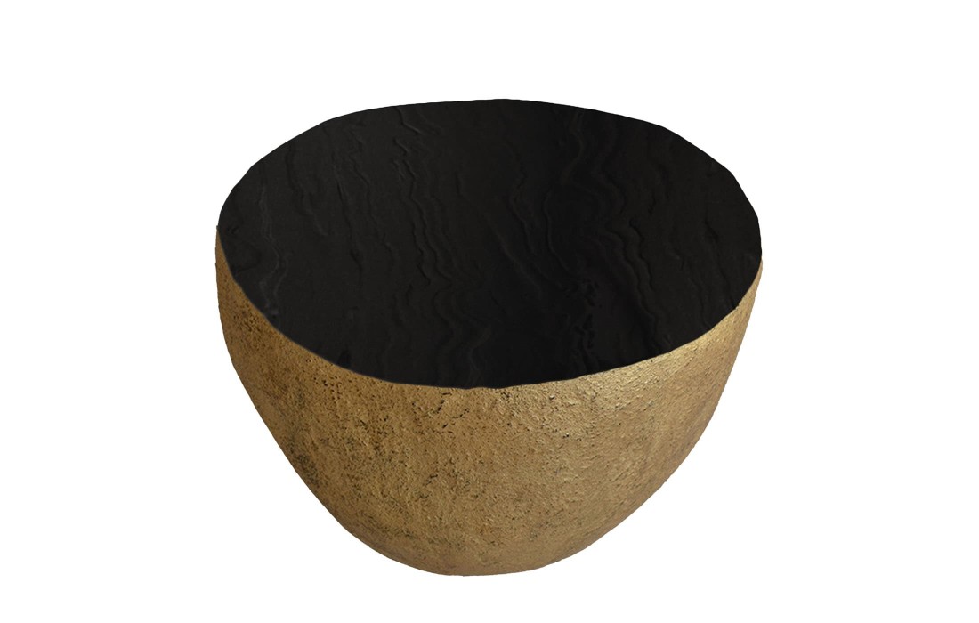 Журнальный столик от фабрики Cupioli модель BonBon Irregular Golden Black