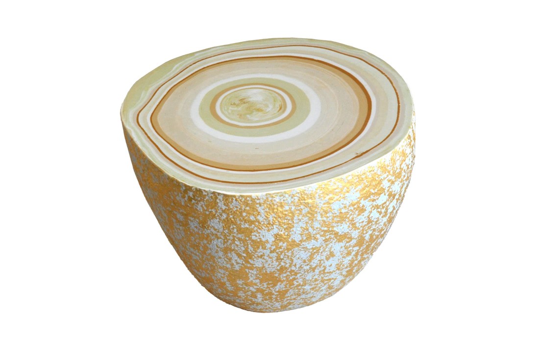 Журнальный столик от фабрики Cupioli модель BonBon Irregular Golden Beige #2