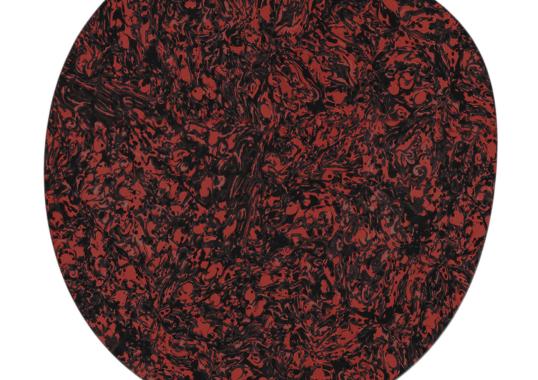 Журнальный столик от фабрики Cupioli модель BonBon Black Burgundy