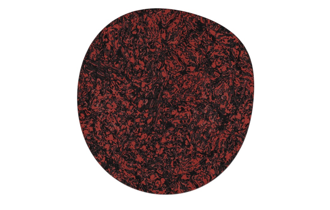 Журнальный столик от фабрики Cupioli модель BonBon Black Burgundy