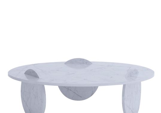Журнальный столик Dimarmo Circus Carrara image 1
