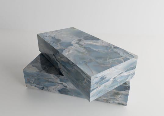 Журнальный столик Dimarmo Dualis Azure Onyx image 2