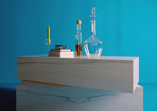 Журнальный столик Dimarmo Dualis Carrara Marble image 4