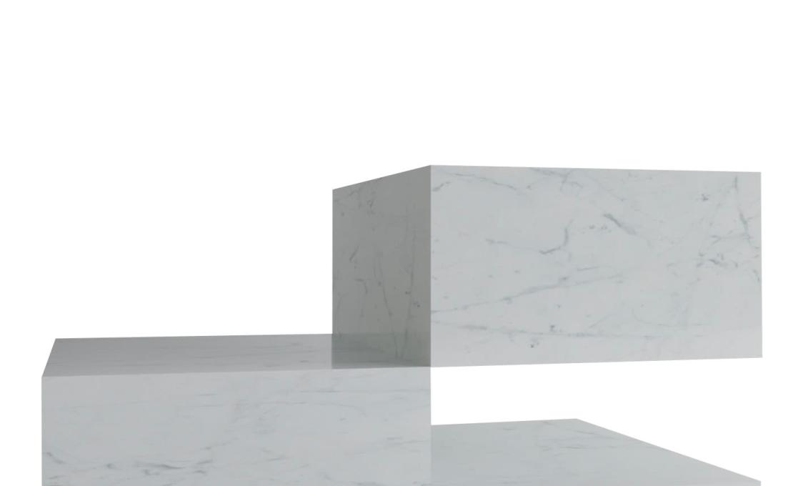 Журнальный столик от фабрики Dimarmo модель Stable Carrara