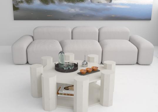 Журнальный столик от фабрики Dimarmo модель Federico 
