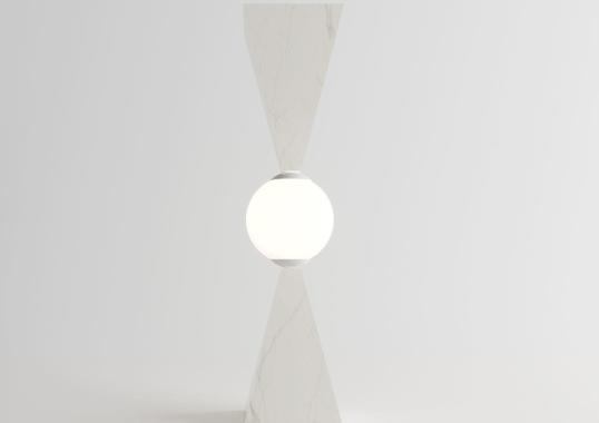 Настольная лампа Dimarmo Clessidra Calacatta Gold image 6