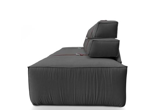 Диван от фабрики DLA Design Lab модель Docker Ash Grey Velvet