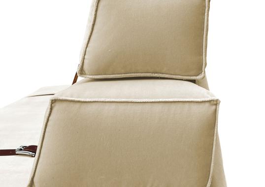 Диван от фабрики DLA Design Lab модель Docker White Cream Velvet