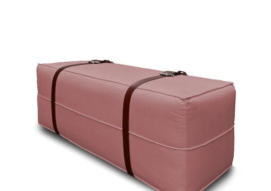 Пуфы от фабрики DLA Design Lab модель Docker Antique Pink Velvet