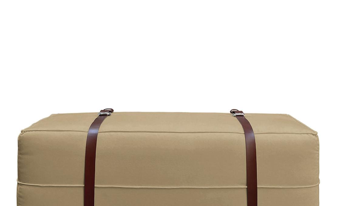 Пуфы от фабрики DLA Design Lab модель Docker Beige Velvet