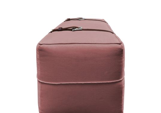 Пуфы от фабрики DLA Design Lab модель Docker Antique Pink Velvet