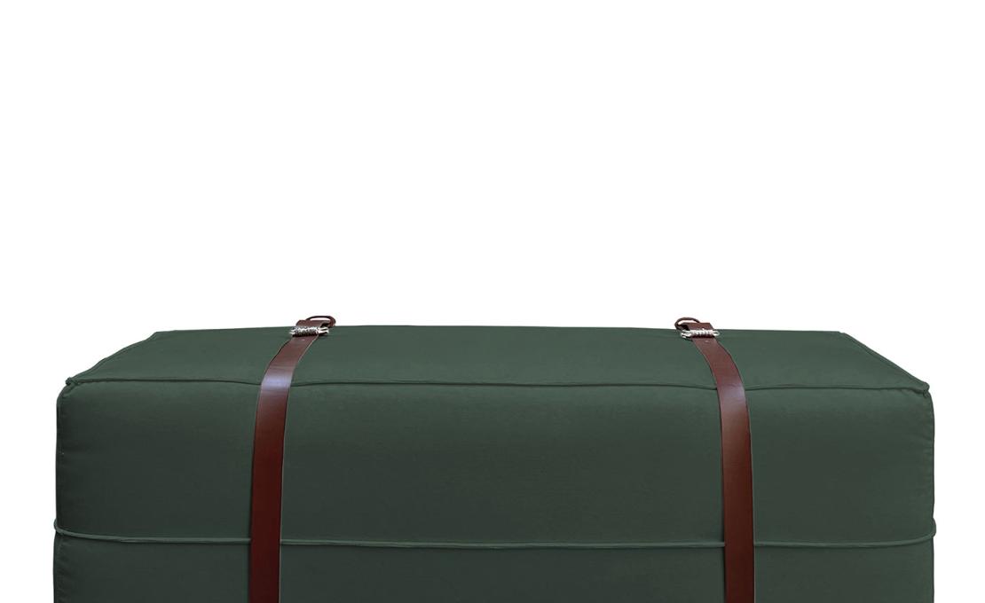 Пуфы от фабрики DLA Design Lab модель Docker English Green Velvet
