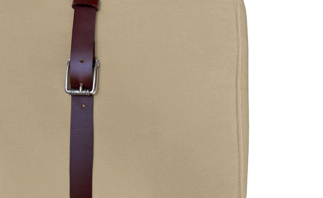 Пуфы от фабрики DLA Design Lab модель Docker Beige Velvet