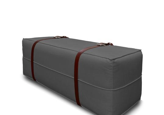 Пуфы от фабрики DLA Design Lab модель Docker Ash Gray Velvet
