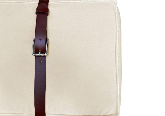 Пуфы от фабрики DLA Design Lab модель Docker White Cream Velvet