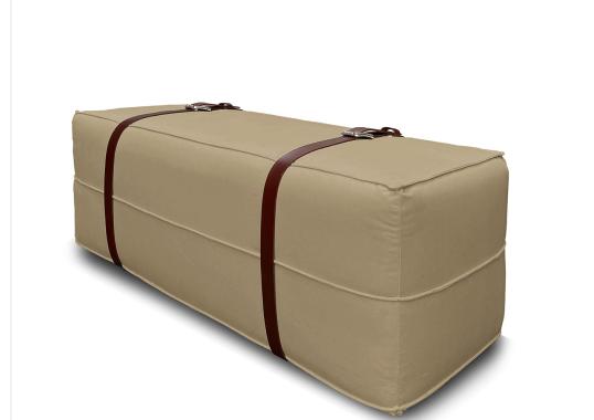 Пуфы от фабрики DLA Design Lab модель Docker Beige Velvet