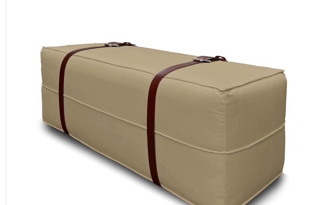Пуфы от фабрики DLA Design Lab модель Docker Beige Velvet