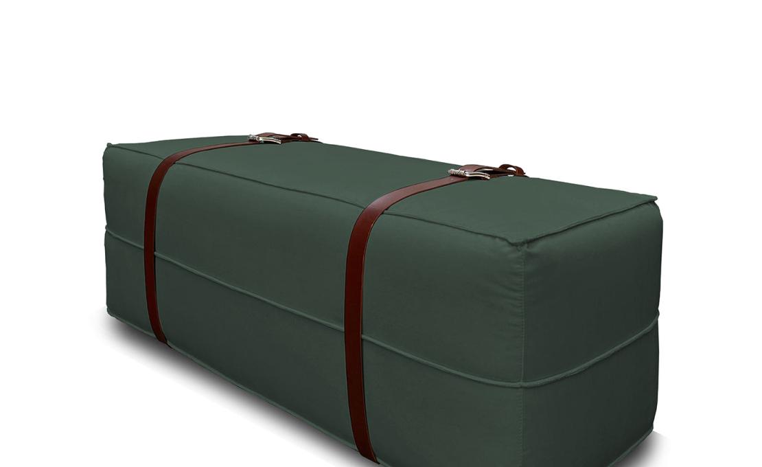 Пуфы от фабрики DLA Design Lab модель Docker English Green Velvet