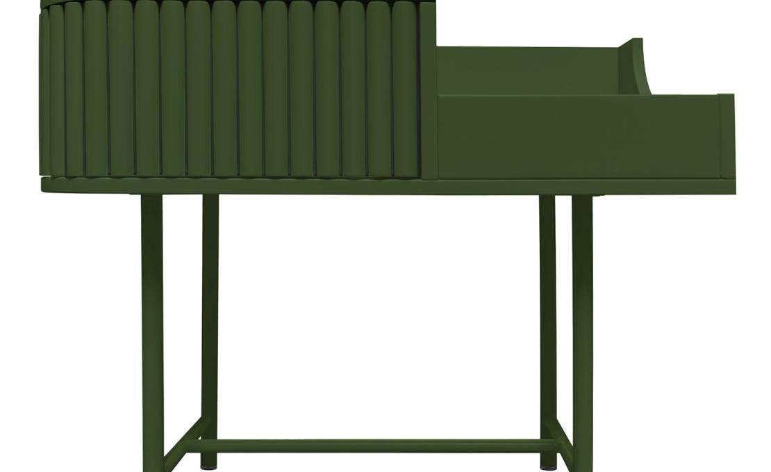 Консоль от фабрики DLA Design Lab модель VYC Green Record Player