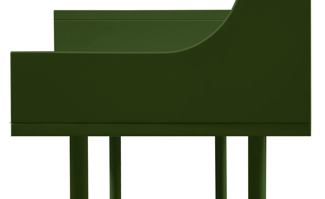 Консоль от фабрики DLA Design Lab модель VYC Green Record Player