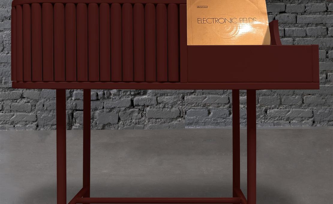 Консоль от фабрики DLA Design Lab модель VYC Wine Red