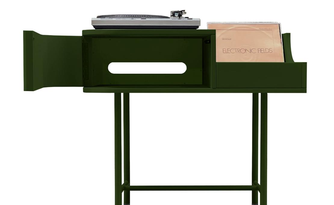 Консоль от фабрики DLA Design Lab модель VYC Green Record Player