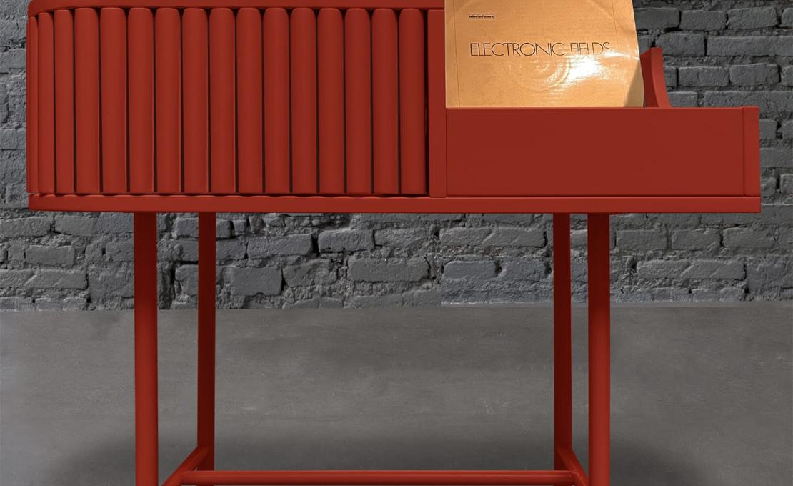 Консоль от фабрики DLA Design Lab модель VYC Fire Red