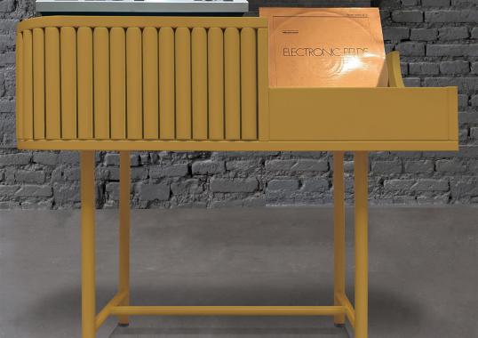 Консоль от фабрики DLA Design Lab модель VYC Honey Yellow