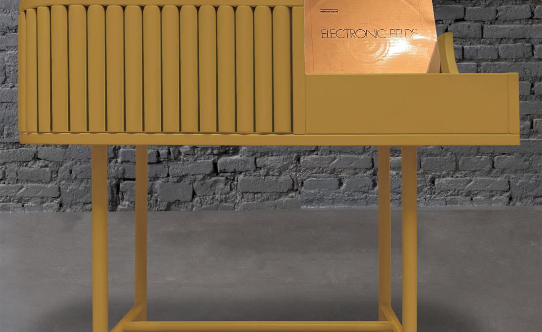 Консоль от фабрики DLA Design Lab модель VYC Honey Yellow