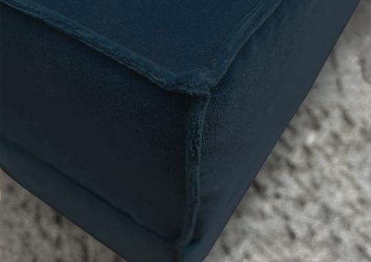 Пуфы от фабрики DLA Design Lab модель Docker Navy Velvet
