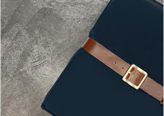 Пуфы от фабрики DLA Design Lab модель Docker Navy Velvet