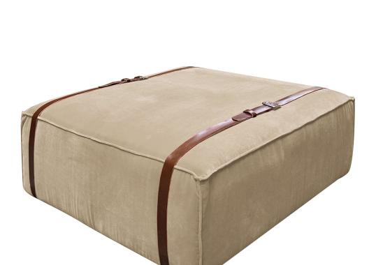 Пуфы DLA Design Lab Maxi Docker Beige Velvet image 1