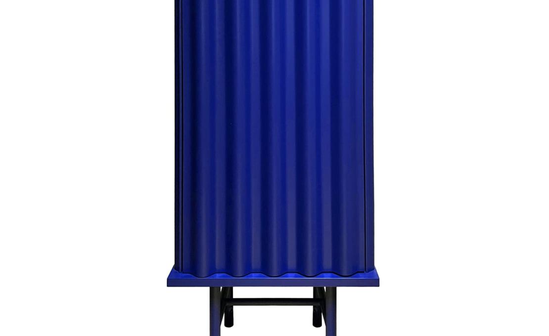 Шкаф от фабрики DLA Design Lab модель Curl Electric Blue
