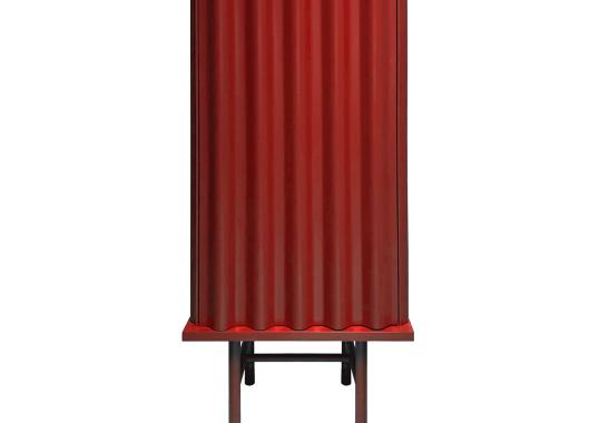 Шкаф DLA Design Lab Curl Fire Red image 1