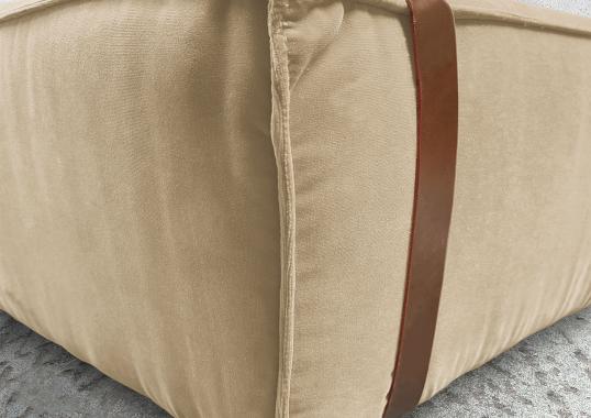 Пуфы от фабрики DLA Design Lab модель Maxi Docker Beige Velvet