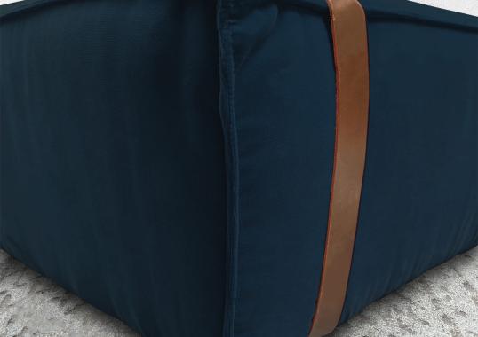 Пуфы от фабрики DLA Design Lab модель Maxi Docker Navy Velvet