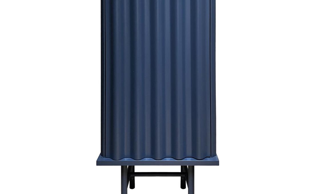 Шкаф от фабрики DLA Design Lab модель Curl Petrol Blue