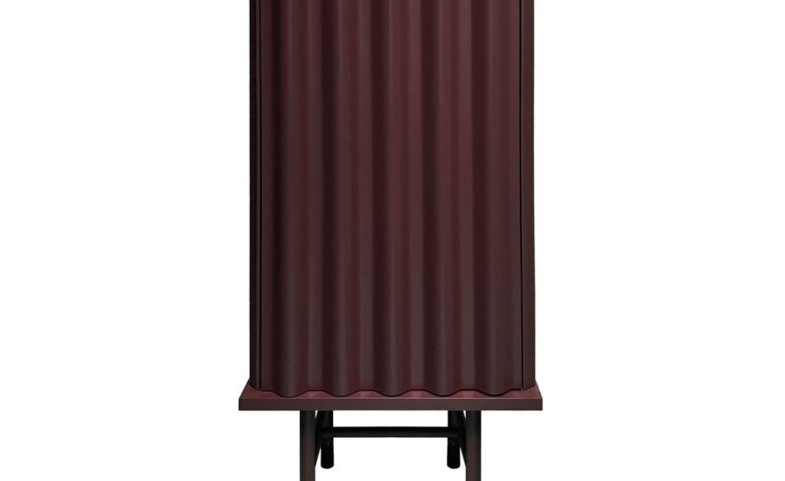 Шкаф от фабрики DLA Design Lab модель Curl Wine Red