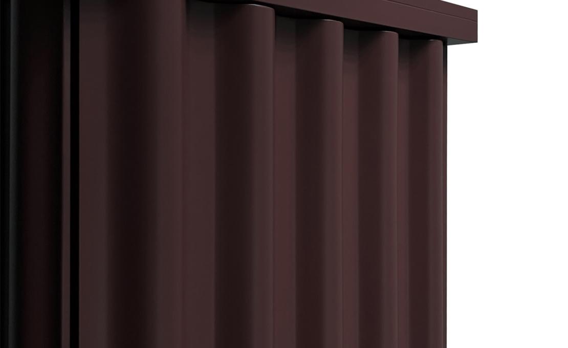 Шкаф от фабрики DLA Design Lab модель Curl Wine Red
