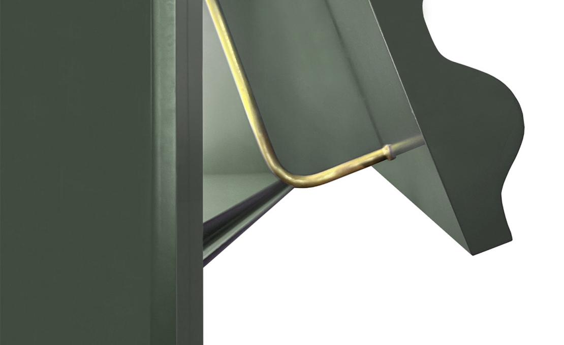 Шкаф от фабрики DLA Design Lab модель Curl Rosemary Green