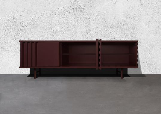 Буфет от фабрики DLA Design Lab модель B-SIDE Deep Wine 3