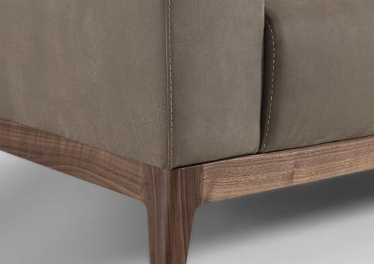 Диван от фабрики Durame модель 3 Hermitage Taupe