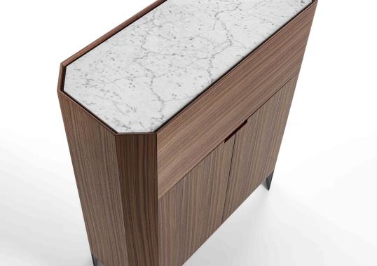 Барный шкаф от фабрики Durame модель Honey Canaletto 3 Carrara