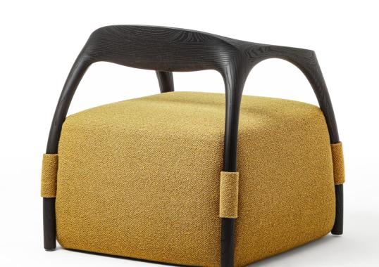Кресло от фабрики Durame модель Chassis Black Ash 