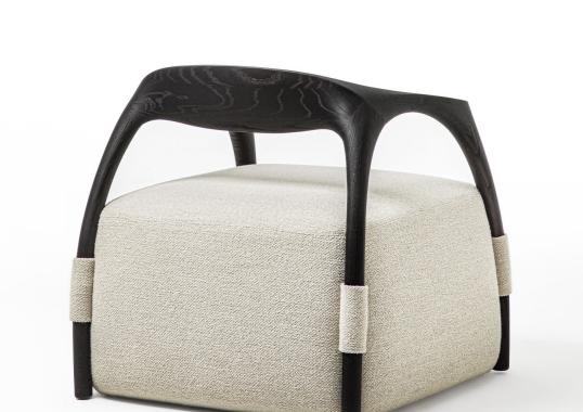 Кресло от фабрики Durame модель Chassis Black Ash 