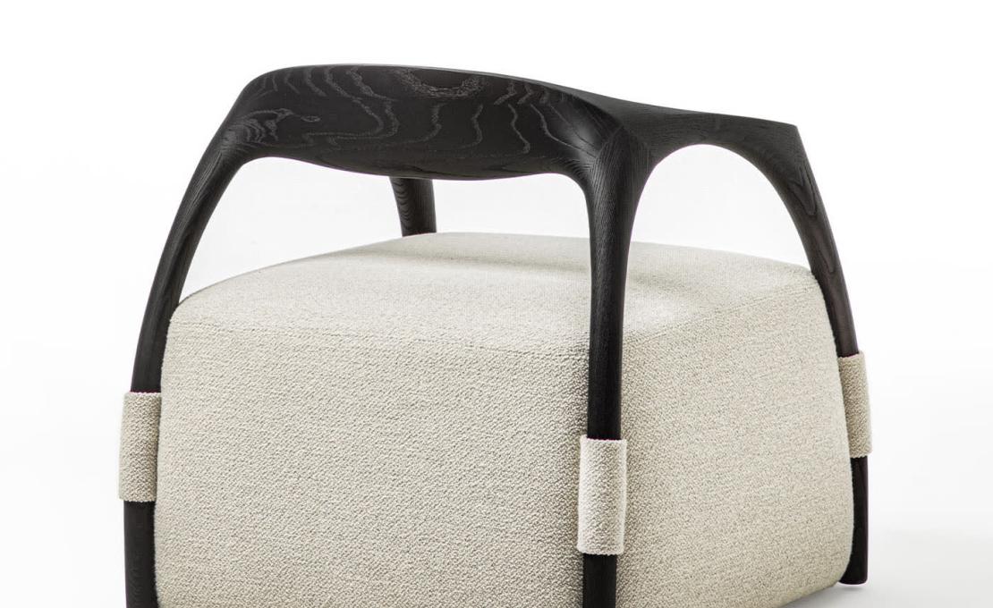 Кресло от фабрики Durame модель Chassis Black Ash 